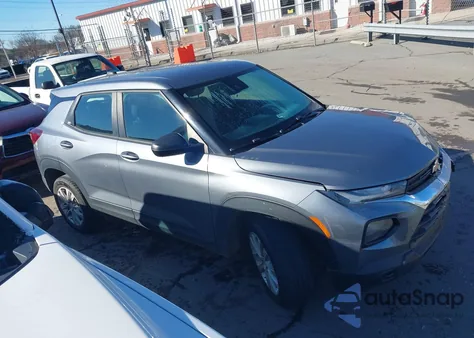 2021 Chevrolet Trailblazer Fwd Ls z USA, uszkodzony, nr VIN KL79MMS2XMB034097